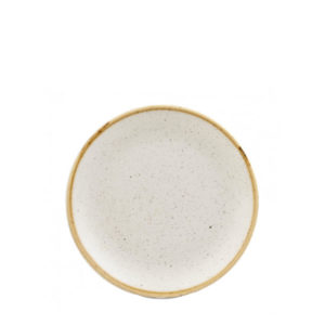 Churchill’s Stonecast side plate in Barley white.