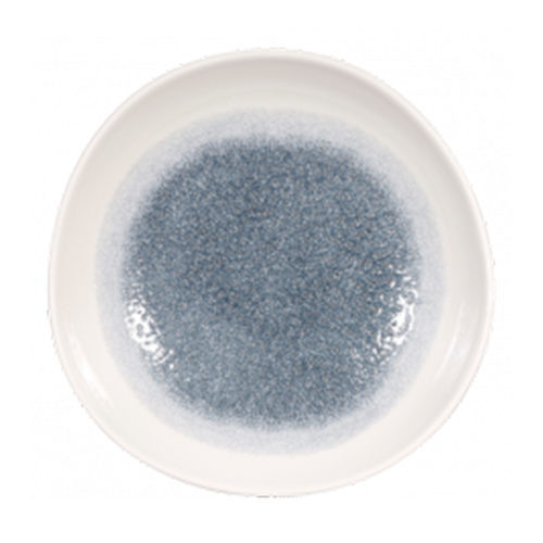Churchill’s organic round bowl in topaz blue.