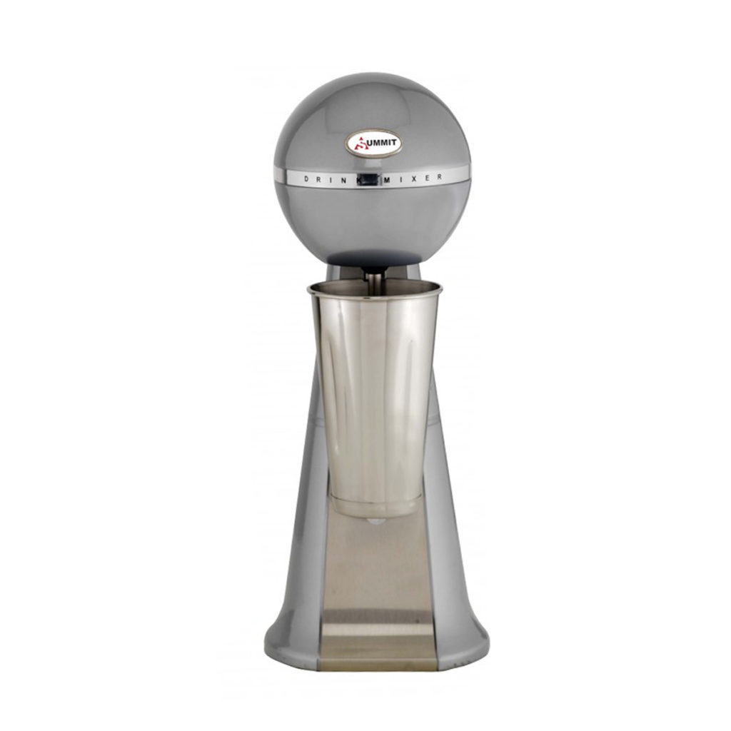 MILKSHAKE MACHINE SINGLE SILVER GREY By Summit Core Catering