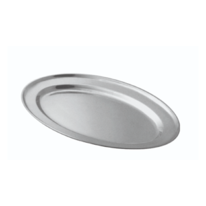 An oval tray.