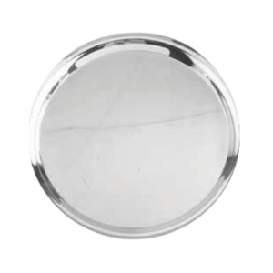 A round tray.