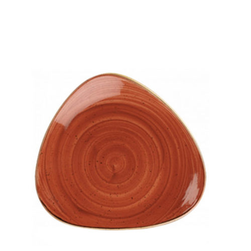 Churchill’s triangle plate 229mm in orange.
