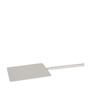 A rectangular pizza shovel.