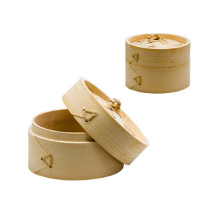 2 tier bamboo steamer d45mm