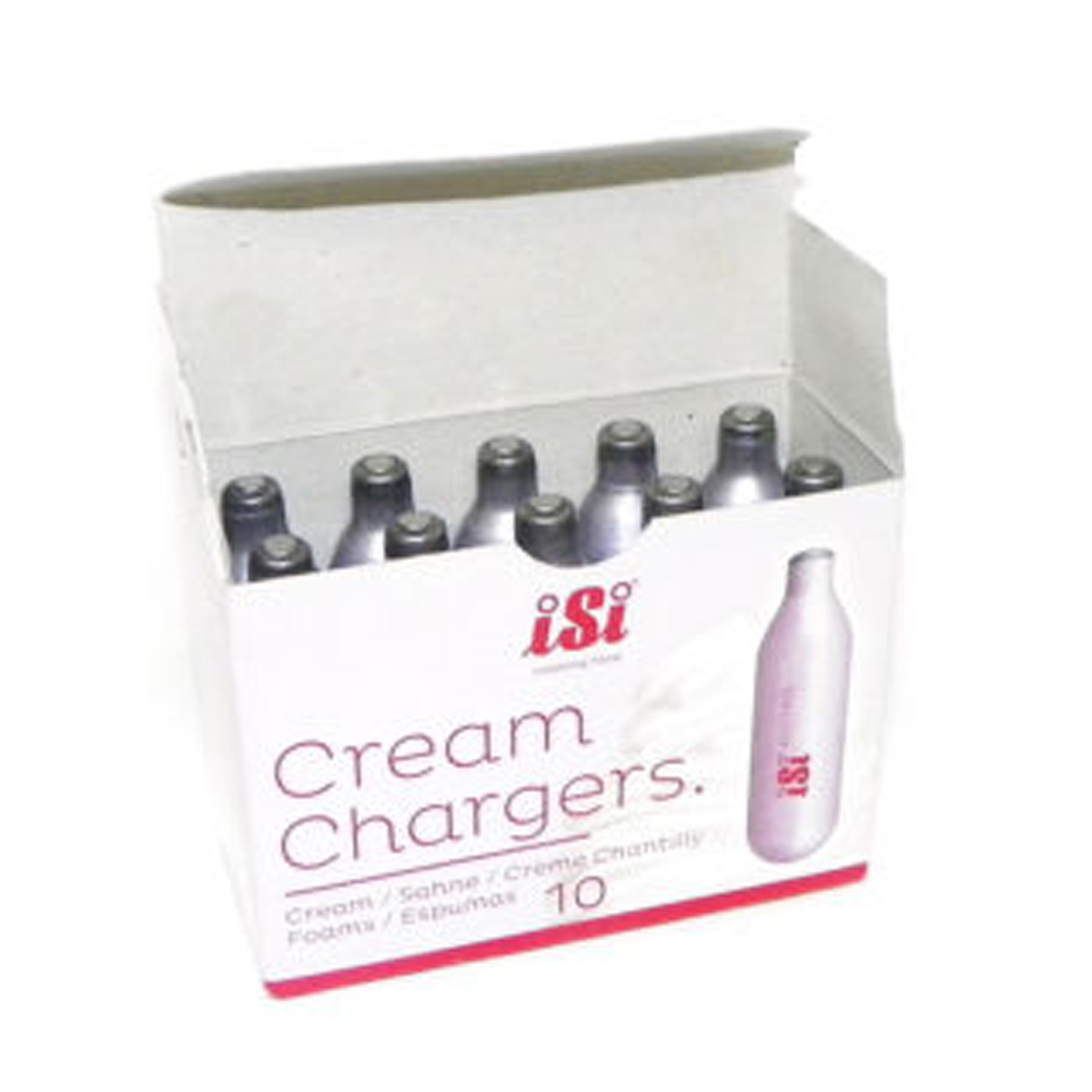 CREAM CHARGER BOMBS 10 PIECE By iSi Core Catering