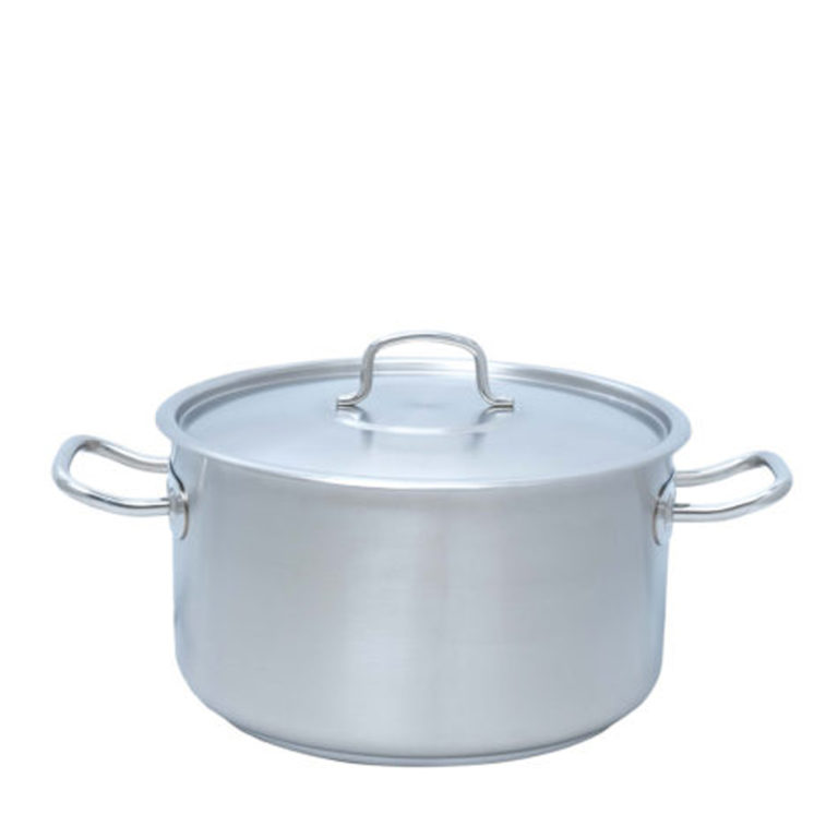 CASSEROLE POT WITH LID (VALUE) ALUMINIUM By Global Core Catering