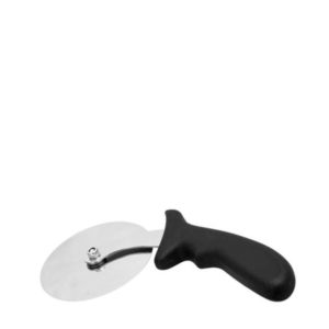 A large pizza cutter.