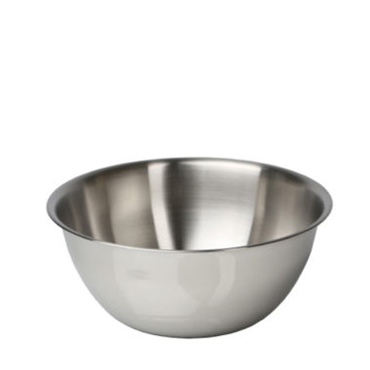 large stainless steel mixing bowl with lid