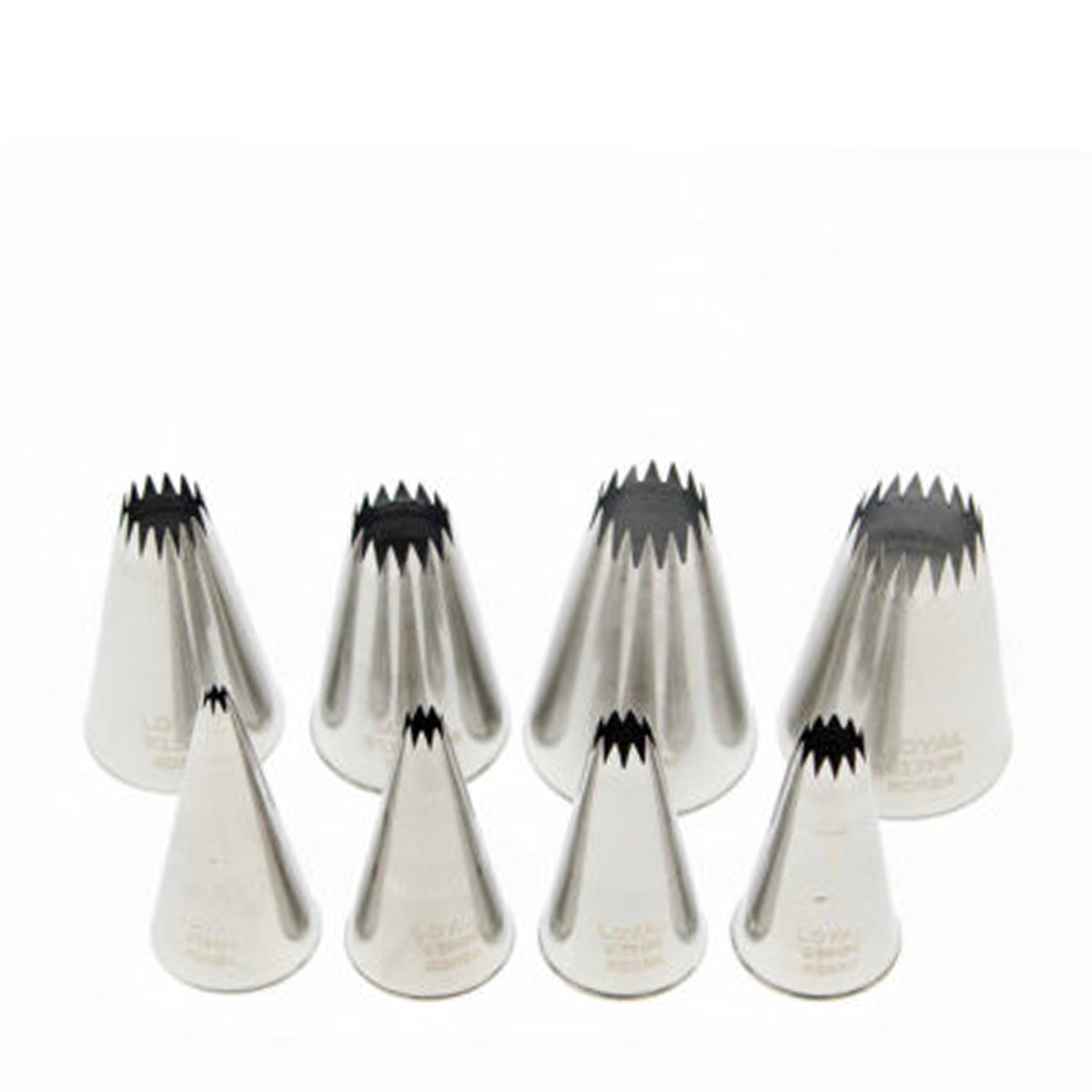 INDIVIDUAL STAINLESS STEEL STAR NOZZLES Core Catering