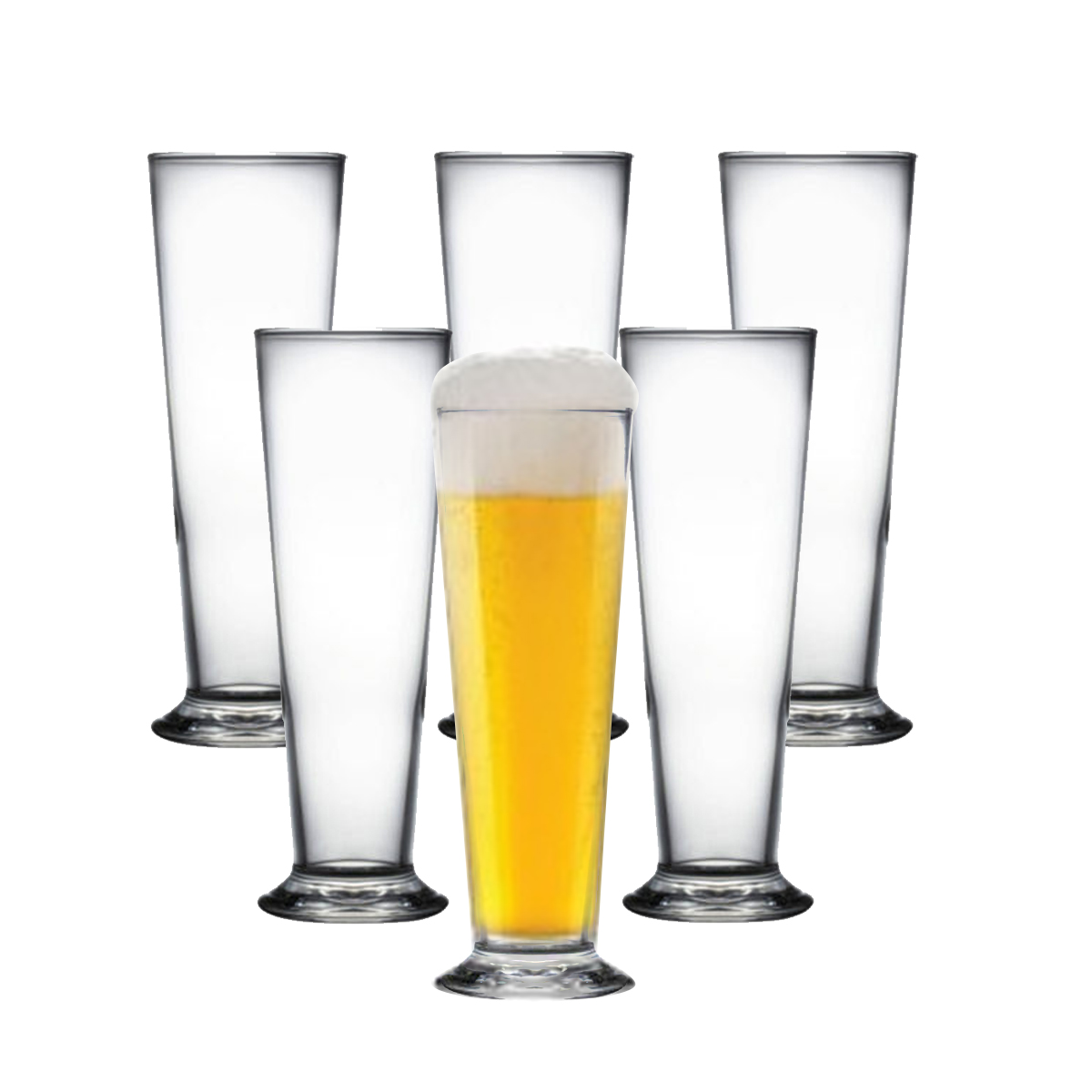 Beer Glasses Stemmed, Stout and Pilsner Glasses Core Catering