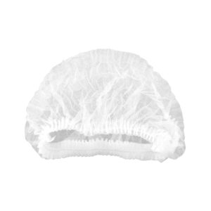 A disposable mop cap.