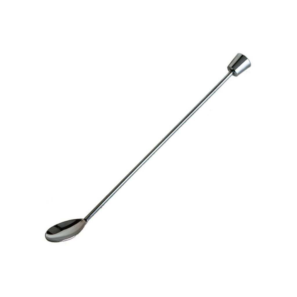 BAR SPOON WITH MUDDLER S/S STRAIGHT Core Catering