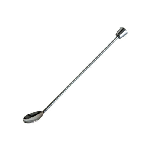 BAR SPOON WITH MUDDLER S/S STRAIGHT Core Catering