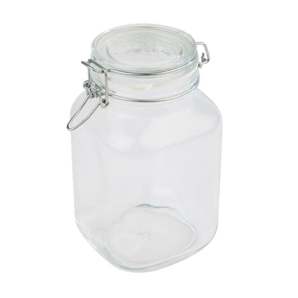 GLASS JAR WITH AIRTIGHT LID By APS Core Catering