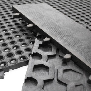 A close up of a MK3 drainage mat by Coba Africa.