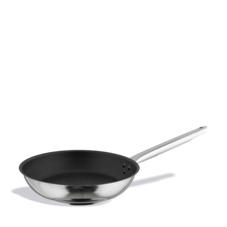 STAINLESS STEEL INDUCTION FRYING PAN By Infinity Core Catering