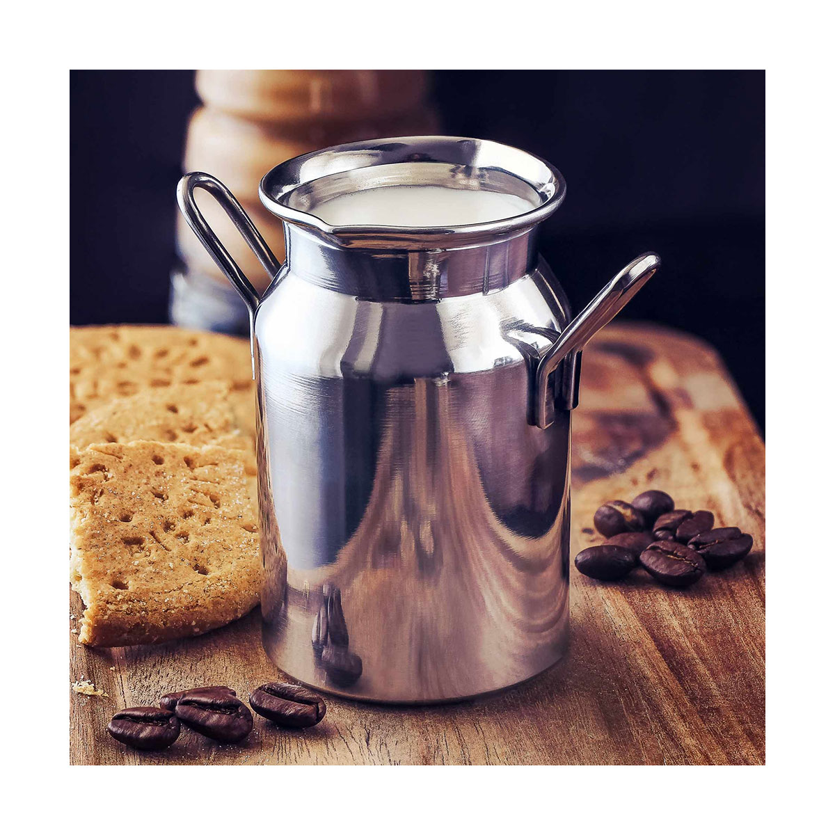 MINI MILK CHURN 142ML STAINLESS STEEL Core Catering