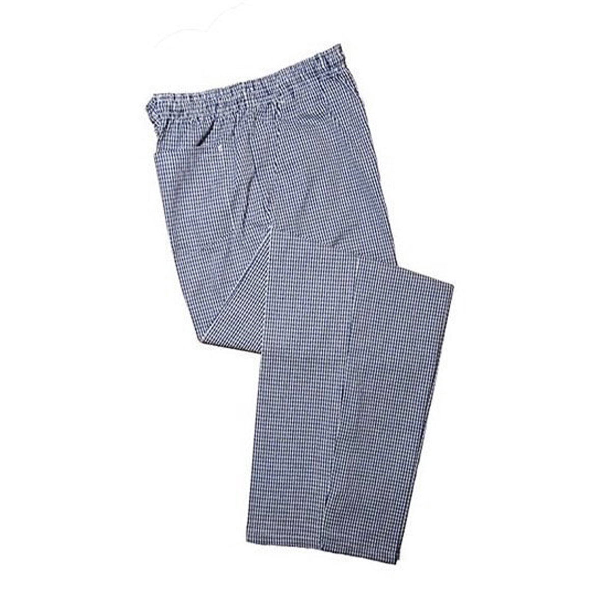 blue check trousers womens