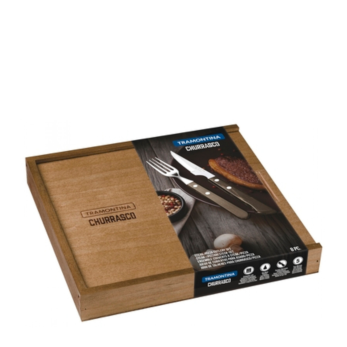 PREMIUM CUTLERY SET 8 PIECE By Tramontina Core Catering