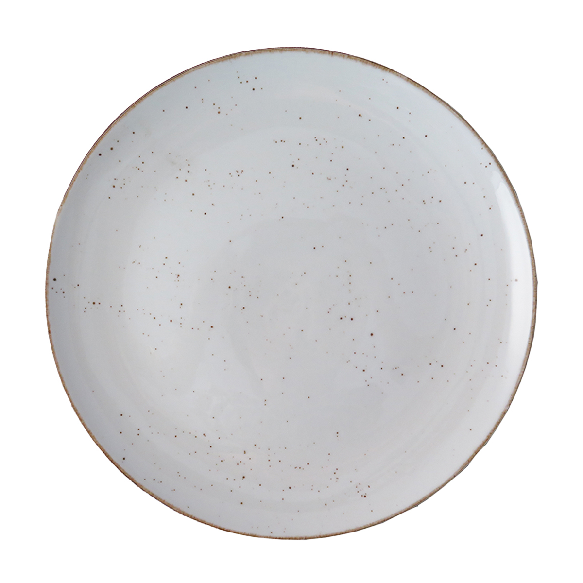 ELEMENTS RUSTIC COUPE DINNER PLATE 290MM White By Continental China Core Catering