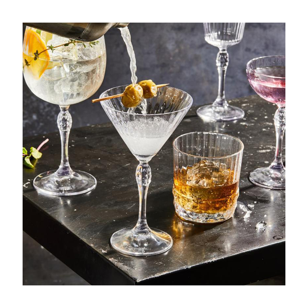 AMERICA '20s MARTINI GLASS 250ML By Bormioli Rocco Core Catering