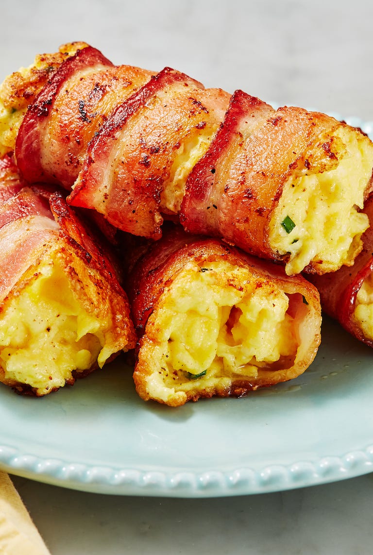 Cheesy Bacon and Egg RollUps Core Catering