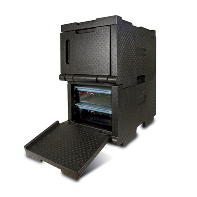 GN INSULATED FOOD TRANSPORT CONTAINER 48L BLACK By Araven Core Catering