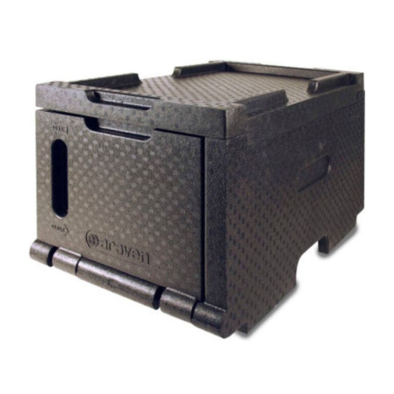 GN INSULATED FOOD TRANSPORT CONTAINER 48L BLACK By Araven Core Catering