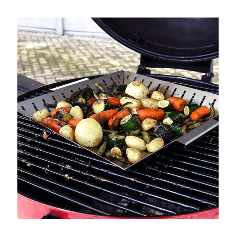 SQUARE GRILLING BASKET STAINLESS STEEL Core Catering