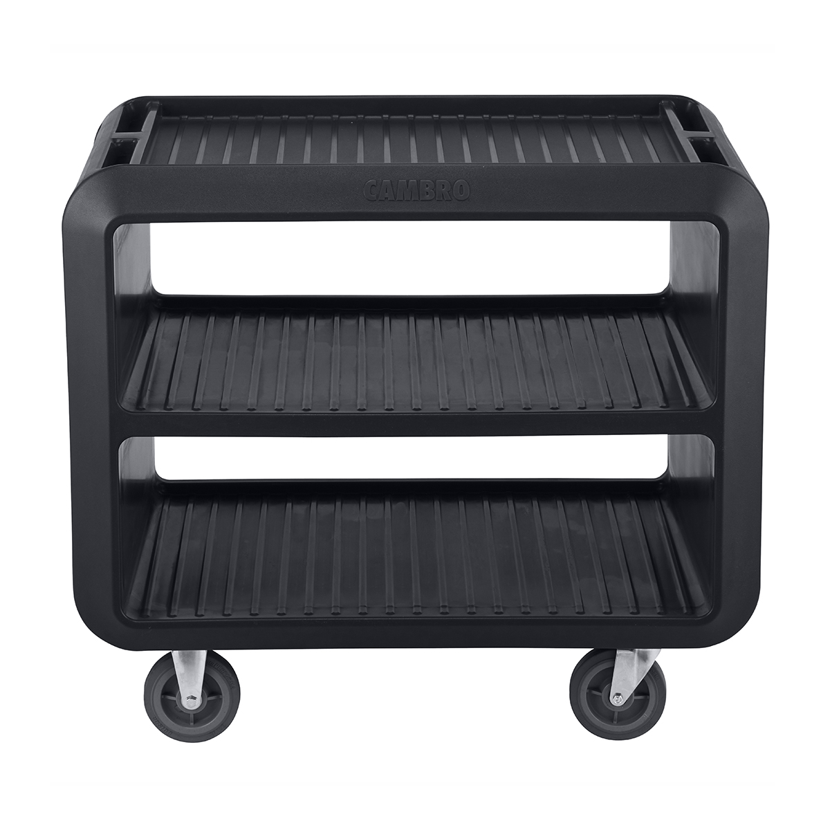 SERVICE CART PRO HEAVYDUTY 2 TIER BLACK By Cambro Core Catering
