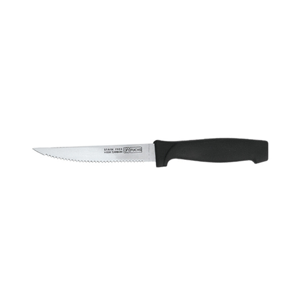 STEAK KNIFE BLACK HANDLE By FuchsThaler Core Catering