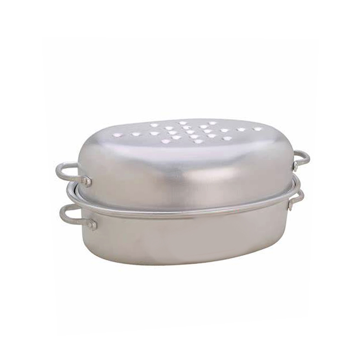 OVAL ALUMINIUM ROASTER AND LID SMALL Core Catering