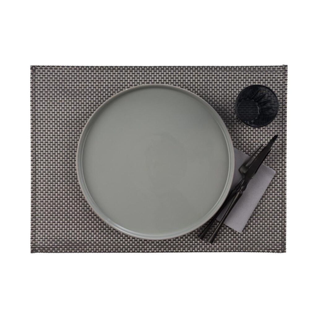 60015 - Silver Grey PVC Placemat