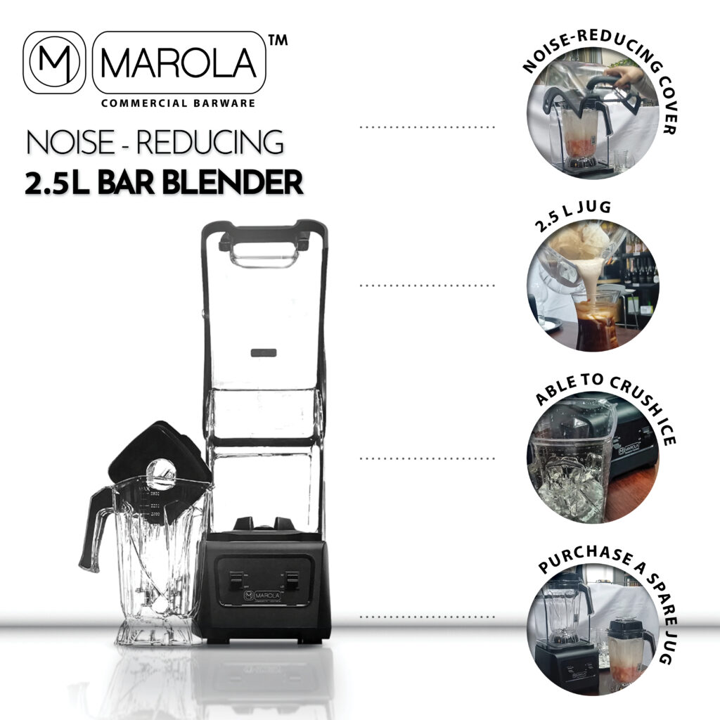 Noise-Reducing Bar Blender